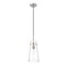 Z-Lite Kira Pendant, 1-Light, 6.5 In.W x 13 In.H, Brushed Nickel/Clear 7508P-BN - alternate 7